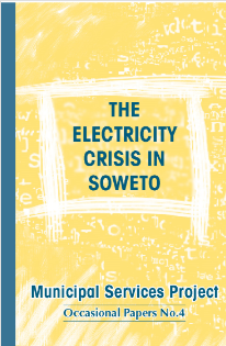 The Electricity Crisis in Soweto Maj Fiil-Flynn with the Soweto image